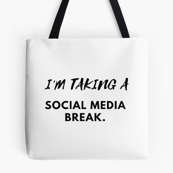 Item preview, Social Media Break -Social Media And Mental Health designed and sold by Tamas Das.