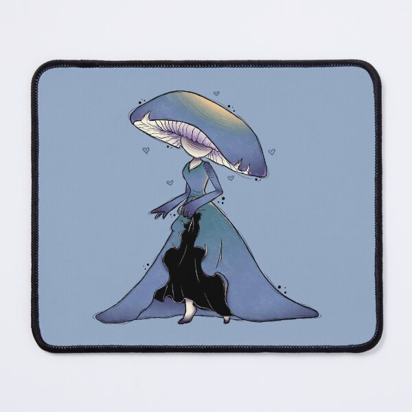 Artikelvorschau, Eleganter blauer Webcap-Pilz entworfen und verkauft von TinyKatCreative.