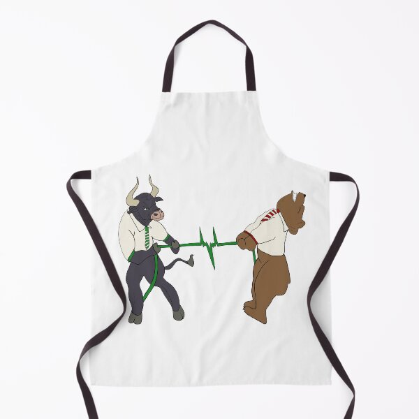 Item preview, Tug Of War - Bulls Vs Bears - Funny Trading Joke designed and sold by tradeculture143.