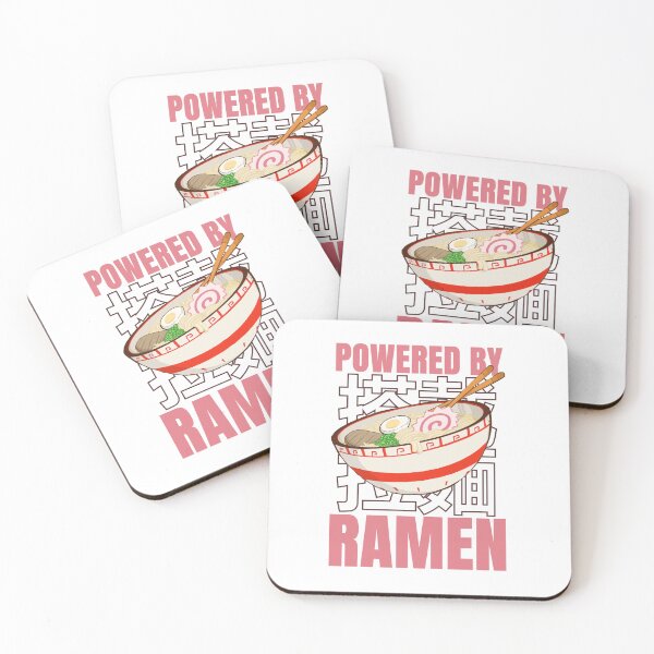 Item preview, Pink Powered By Ramen Edition designed and sold by PingyFlower.