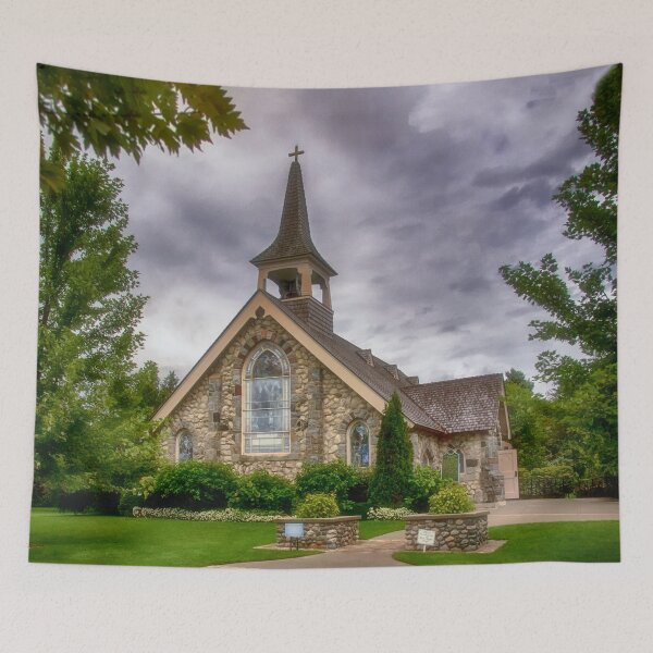 Item preview, Little Stone Church on Mackinac Island - Michigan designed and sold by Kathy Weaver.