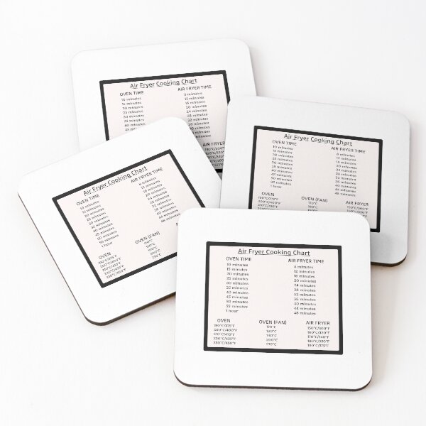 Item preview, Air fryer Cooking Chart  designed and sold by Pixtela ..