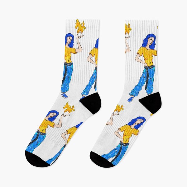 Item preview, hippie girl with fire in her hands designed and sold by HIPPMI.