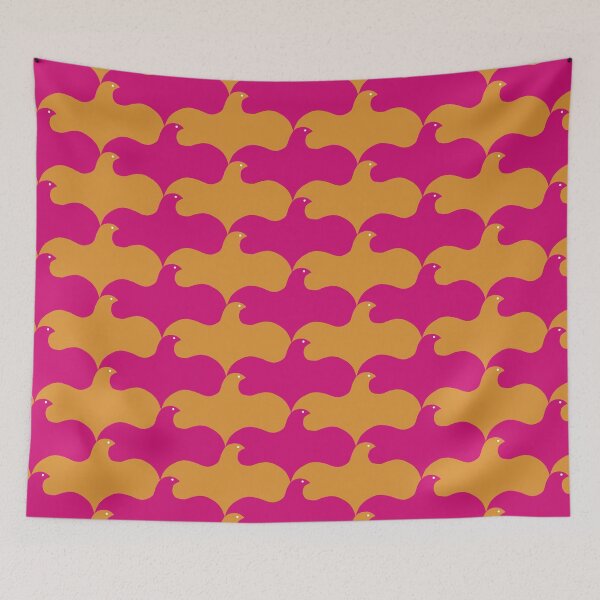 Item preview, Birds in Flight pink designed and sold by Josknytt.