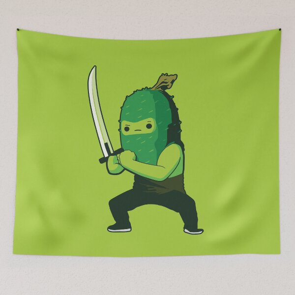 Item preview, Ninja Cucumber  designed and sold by RoboRaphael.