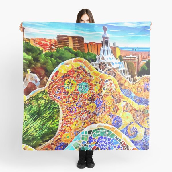 Item preview, Gaudi Barselona mosaic designed and sold by Shevi.