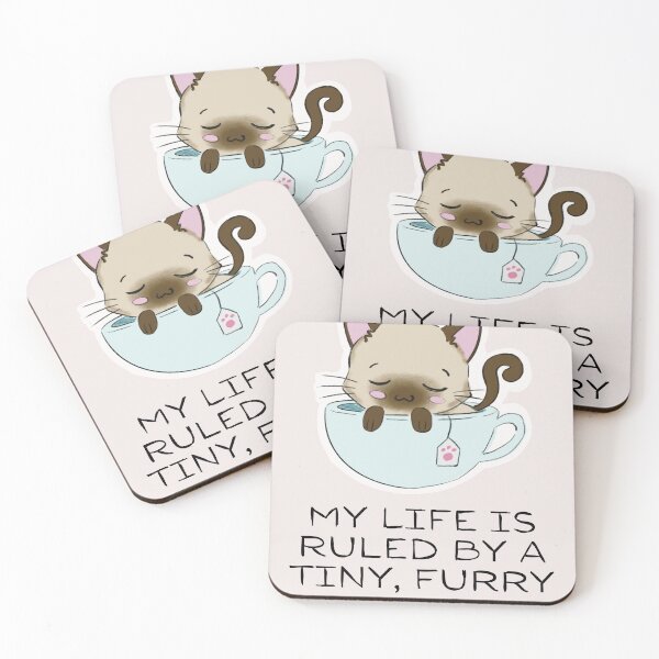 Item preview, Cat Lovers My Life Is Ruled By a Tiny Furry Overlord designed and sold by Cheeeeky.