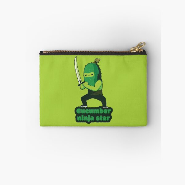 Item preview, Cucumber ninja star - Ninja Cucumber  designed and sold by RoboRaphael.