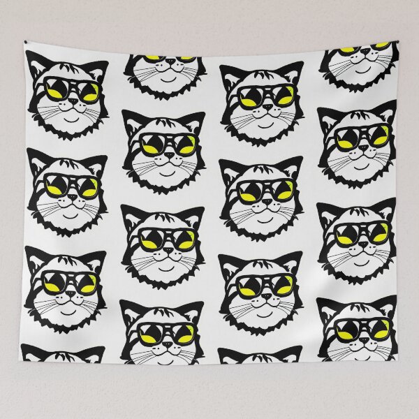 Artikelvorschau, Fashionista: Katze im Sonnenbrillen-T-Shirt entworfen und verkauft von AlexArtCollega.