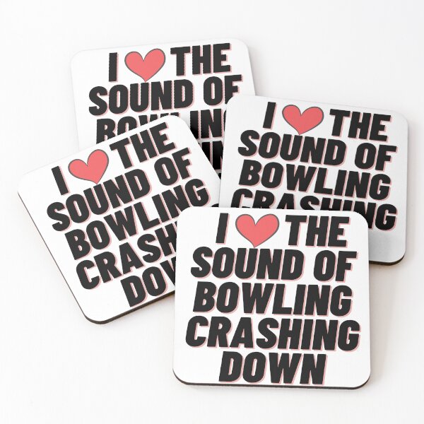 Item preview, I Love The sound of bowling crashing down designed and sold by JollyJars.
