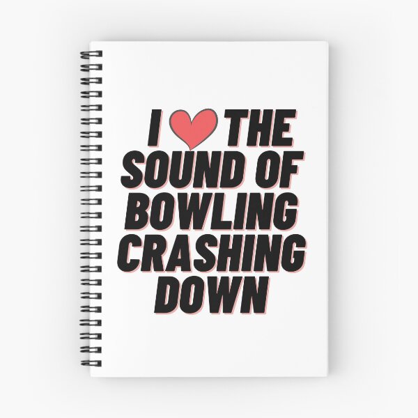 Item preview, I Love The sound of bowling crashing down designed and sold by JollyJars.