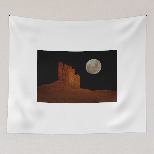 Item preview, Night time monument valley. designed and sold by Streetsigns1957.