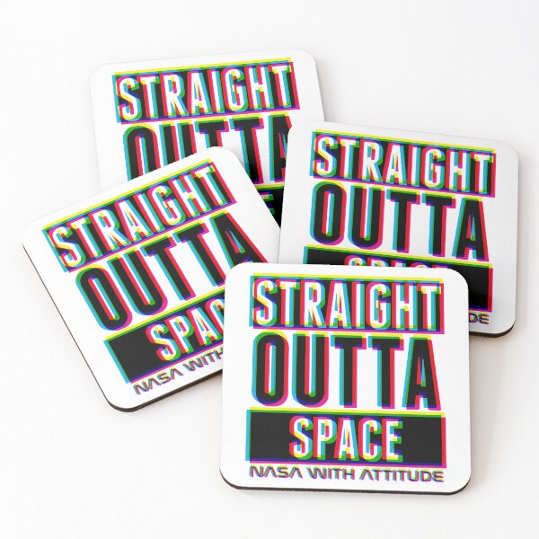 Item preview, Straight Outta Space 1 CMYK  designed and sold by animinimal.