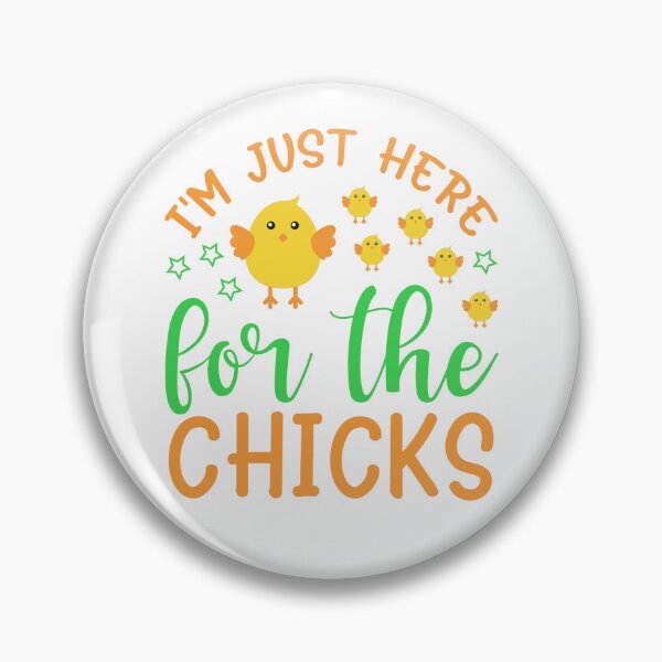 Item preview, I´M JUST HERE FOR THE CHICKS - FUNNY EASTER designed and sold by KatisDesign.