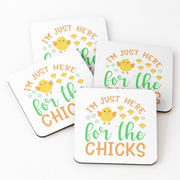 Item preview, I´M JUST HERE FOR THE CHICKS - FUNNY EASTER designed and sold by KatisDesign.