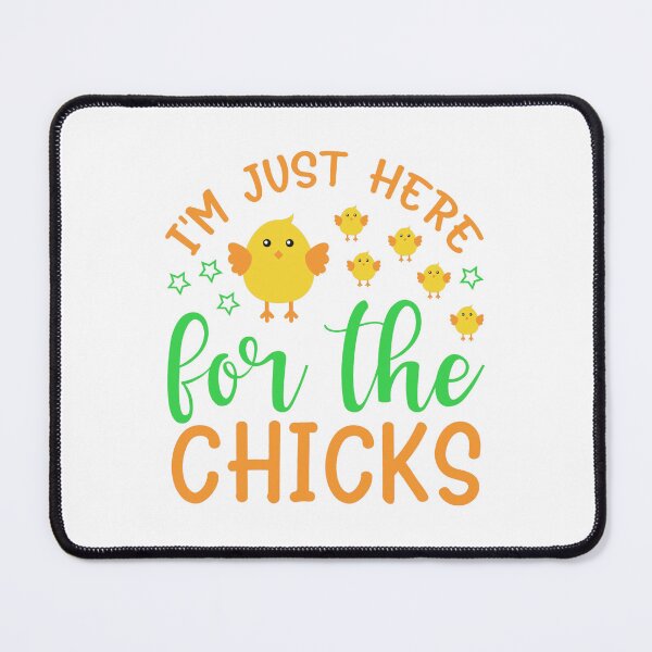 Item preview, I´M JUST HERE FOR THE CHICKS - FUNNY EASTER designed and sold by KatisDesign.
