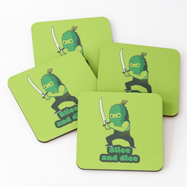 Item preview, Slice and dice - Ninja Cucumber  designed and sold by RoboRaphael.