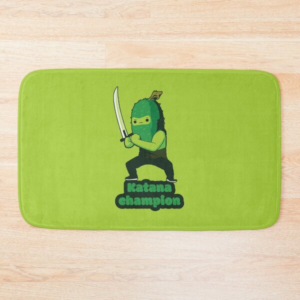 Item preview, Katana champion - Ninja Cucumber  designed and sold by RoboRaphael.