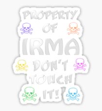 Property of Irma Sticker