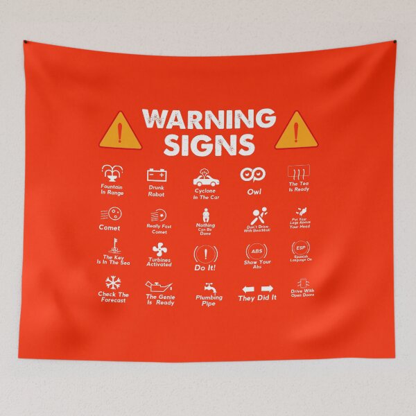 Item preview, Driving Warning Signs designed and sold by SVD3.