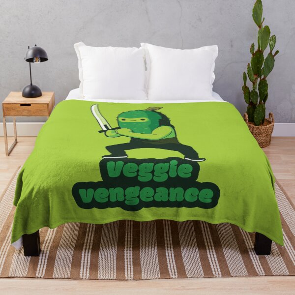 Item preview, Veggie vengeance - Ninja Cucumber  designed and sold by RoboRaphael.