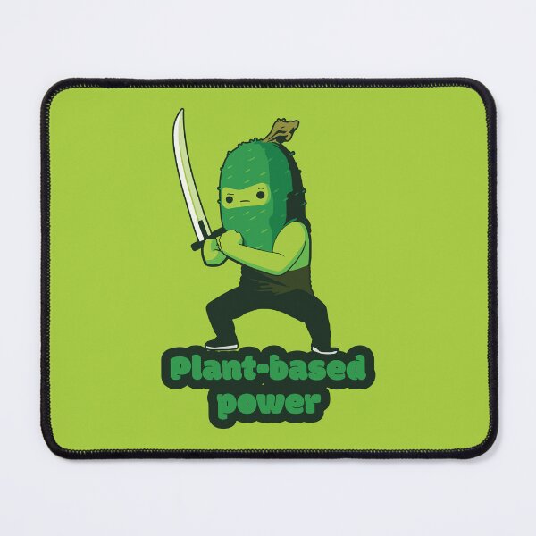 Item preview, Plant-based power - Ninja Cucumber designed and sold by RoboRaphael.