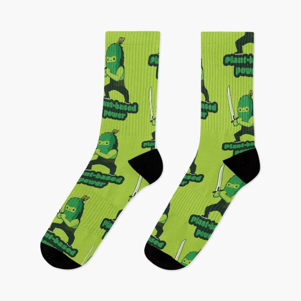 Item preview, Plant-based power - Ninja Cucumber  designed and sold by RoboRaphael.