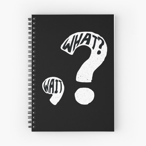 Item preview, What? Wait Question Mark Punctuation designed and sold by MooonTees.