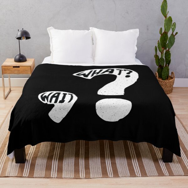 Item preview, What? Wait Question Mark Punctuation designed and sold by MooonTees.