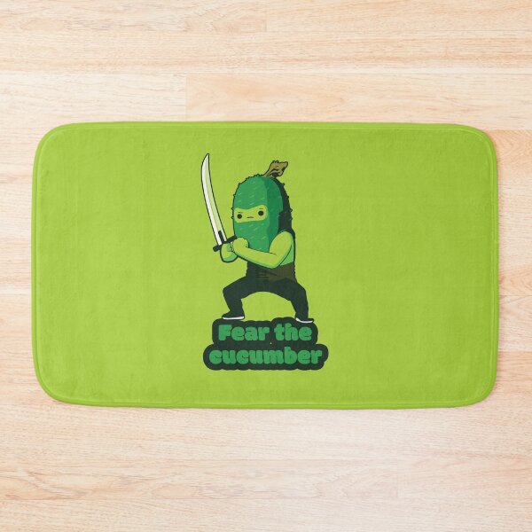 Item preview, Fear the cucumber - Ninja Cucumber  designed and sold by RoboRaphael.