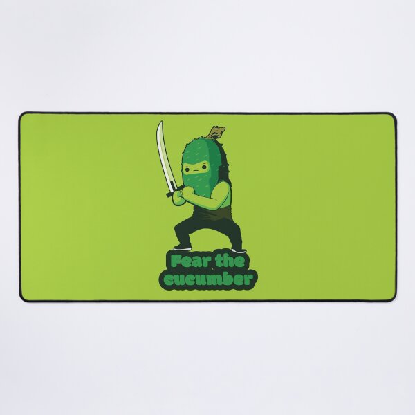 Item preview, Fear the cucumber - Ninja Cucumber designed and sold by RoboRaphael.