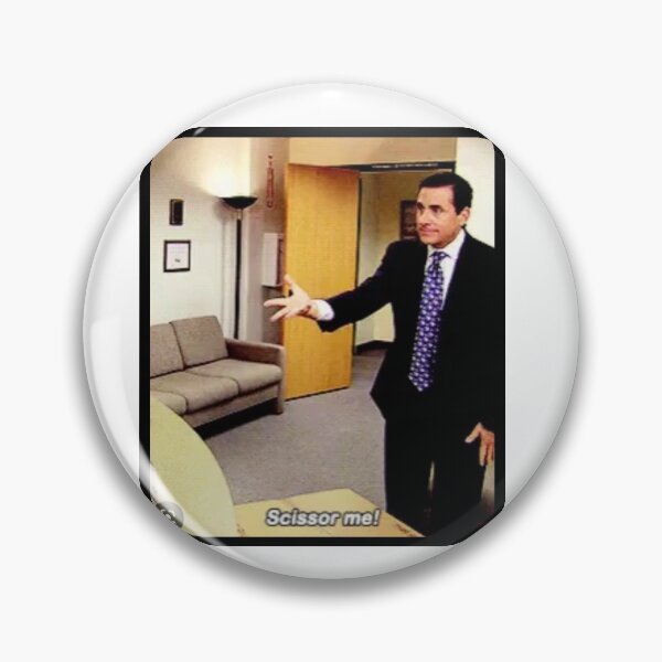 Item preview, SCISSOR ME! // MICHAEL SCOTT // THE OFFICE US designed and sold by SlothQueenCo.