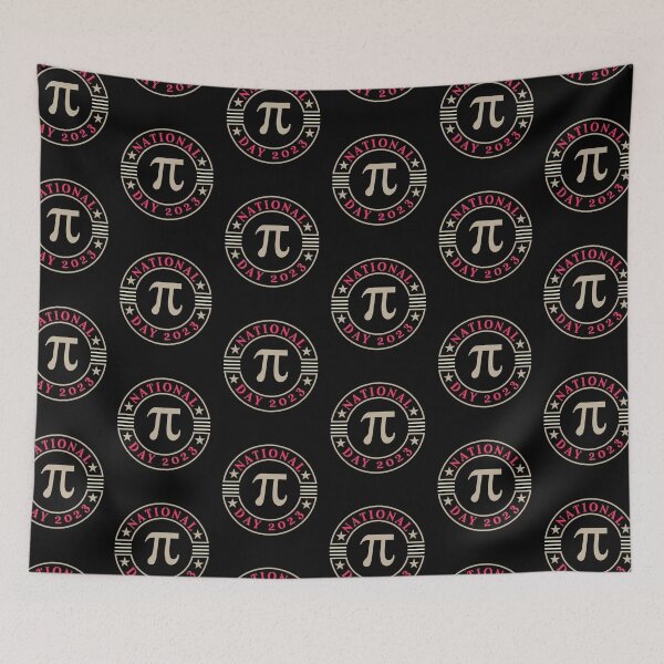 Item preview, Día nacional de PI, día de Pi, diseño de texto, día internacional de Pi, diseño de tipografía del día de Pi designed and sold by Hussain Shirts.