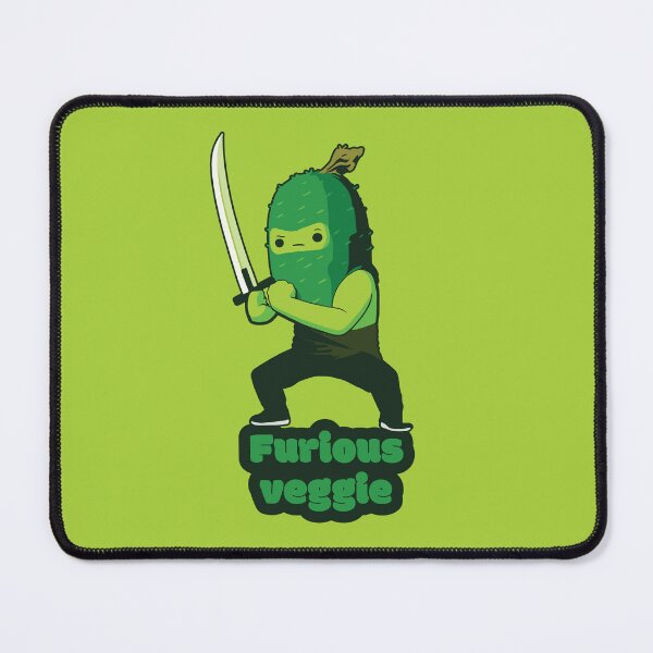 Item preview, Furious veggie - Ninja Cucumber designed and sold by RoboRaphael.