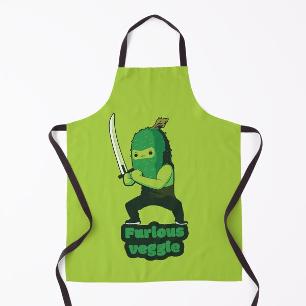 Item preview, Furious veggie - Ninja Cucumber designed and sold by RoboRaphael.