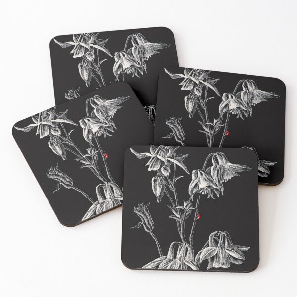 Item preview, Columbine (scraperboard) designed and sold by Painting By Nature.