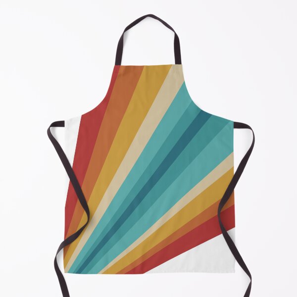 Item preview, Retro Rainbow Stripes designed and sold by KatsCanvas.
