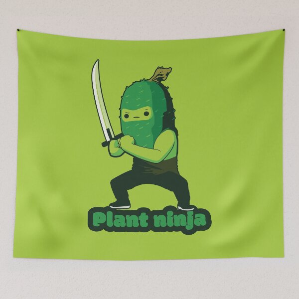 Item preview, Plant ninja - Ninja Cucumber  designed and sold by RoboRaphael.