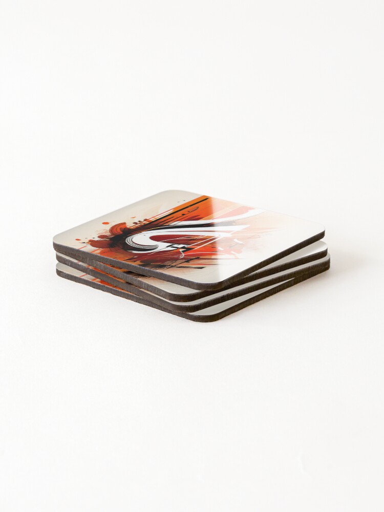 Thumbnail 4 of 5, Coasters (Set of 4), Irish Abstract 059 designed and sold by EireTV.