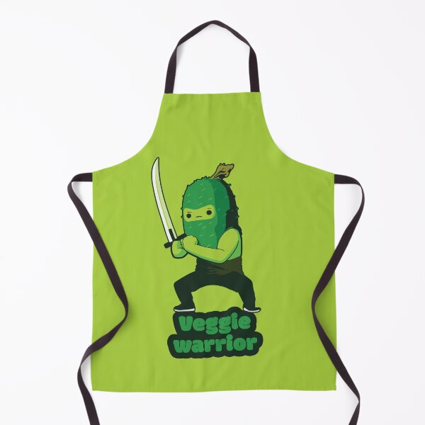 Item preview, Veggie warrior - Ninja Cucumber  designed and sold by RoboRaphael.