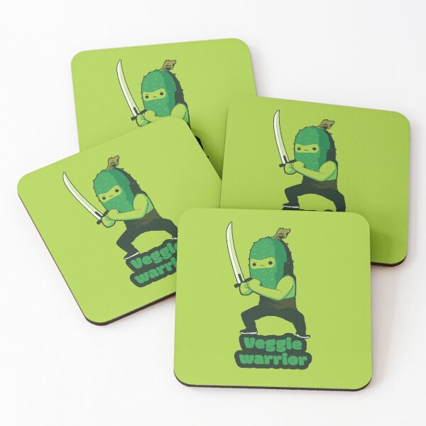 Item preview, Veggie warrior - Ninja Cucumber  designed and sold by RoboRaphael.