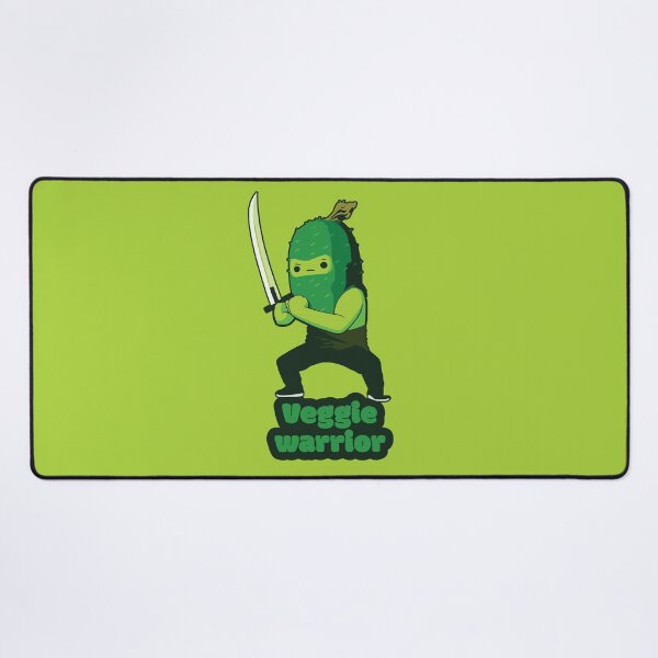 Item preview, Veggie warrior - Ninja Cucumber designed and sold by RoboRaphael.