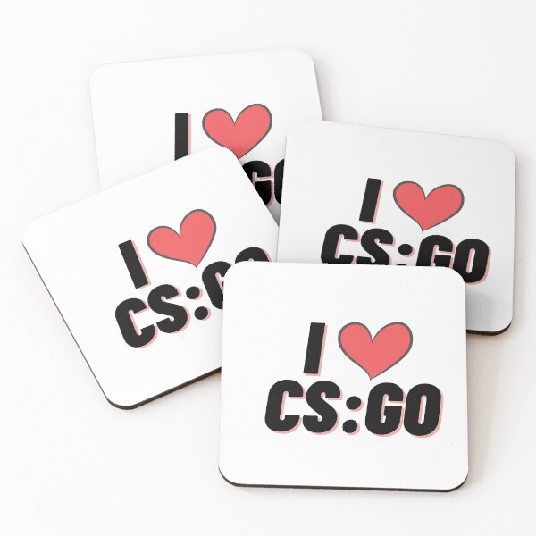 Aperçu de l'œuvre J'aime CS GO créée et vendue par JollyJars.