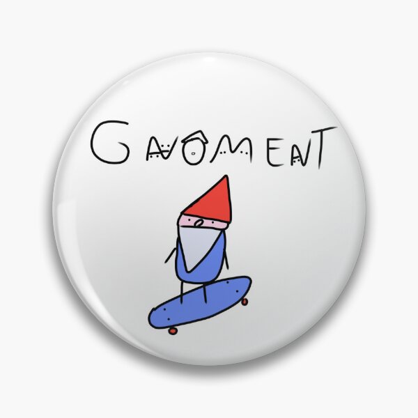 Item preview, Skating Gnoment designed and sold by FrogCrab.