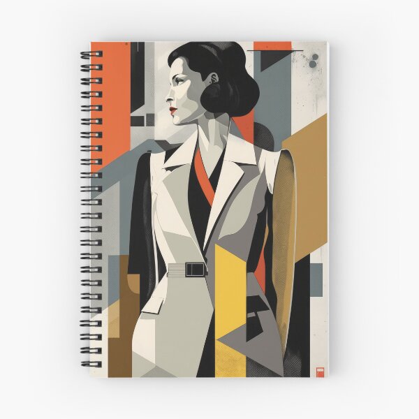 Item preview, portrait in bauhaus style designed and sold by NISATO-ART.