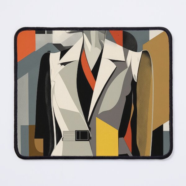 Item preview, portrait in bauhaus style designed and sold by NISATO-ART.