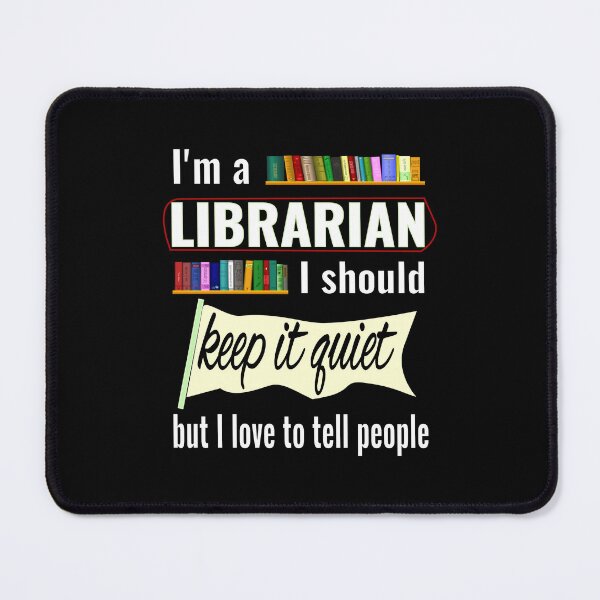 Item preview, Funny librarian gift for librarian funny designed and sold by CottagePop.
