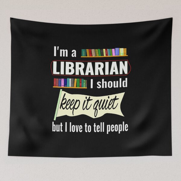 Item preview, Funny librarian gift for librarian funny  designed and sold by CottagePop.
