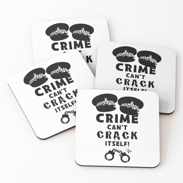 Item preview, Crime Can't Crack Itself! designed and sold by Jools-57.