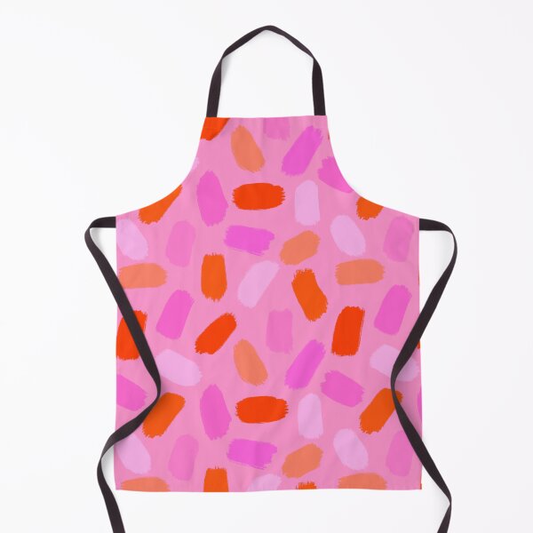 Aperçu de l'œuvre Création de marques abstraites en rose et orange créée et vendue par OneThreeSix.
